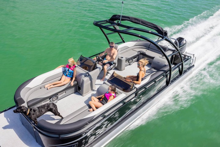 a boat on a body of water